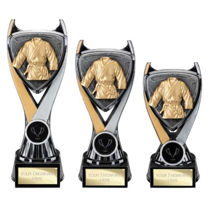 WOLVERINE MARTIAL ARTS RESIN TROPHY - 3 SIZES - 16CM - 20CM